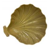 Vintage Roseville Pottery Capri Shell Console Bowl & Snack Plates (Lot of 6)