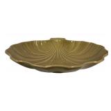 Vintage Roseville Pottery Capri Shell Console Bowl & Snack Plates (Lot of 6)