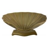 Vintage Roseville Pottery Capri Shell Console Bowl & Snack Plates (Lot of 6)