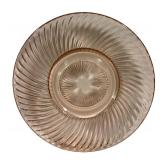 D1 - Federal Glass Diana Pink Depression Glass Luncheon Plates (Lot of 6)