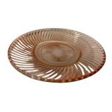 D1 - Federal Glass Diana Pink Depression Glass Luncheon Plates (Lot of 6)