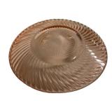 D1 - Federal Glass Diana Pink Depression Glass Luncheon Plates (Lot of 6)
