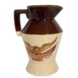H3 - National Gallery of Art Washington D.c. Eagle Pitcher & Lidded Jar (Lot of 2)