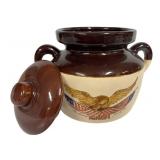 H3 - National Gallery of Art Washington D.c. Eagle Pitcher & Lidded Jar (Lot of 2)