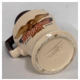 H3 - National Gallery of Art Washington D.c. Eagle Pitcher & Lidded Jar (Lot of 2)