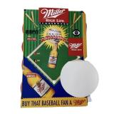 Miller High Life Baseball Scoreboard Sign With 4 Discs
