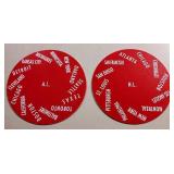 Miller High Life Baseball Scoreboard Sign With 4 Discs