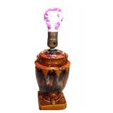 Vintage McCoy Onyx Lamp With Shade