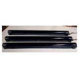Set of 3 Black Light Fixtures 25" (Lot of 3)
