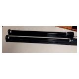 Black Light Fixture Set 25 in (Lot of 2)