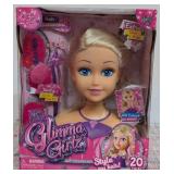 Glimma Girlz Hair Style Doll, 20 pc