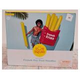Giant Inflatable French Fry Pool Noodles 6 Piece Set Sun Squad