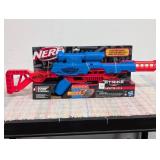 Nerf Alpha Strike Mantis LR-1 Dart Blaster with Targeting Scope and 5 Official Nerf Elite Foam Darts - Easy Load Prime Fire | Ages 8+