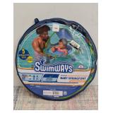 Swimways Sun Canopy Spring Float with Hyper-Flate Valve - Splash N Play: Infant Pool Lounger