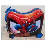 Spider-Man Carry On Spinner Hardside Ride On Suitcase - Red
