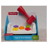 Fisher Price Tap & Turn Bench