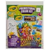 Crayola Prehistoric Color Kit Book Stickers Crayons & More!
