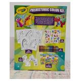 Crayola Prehistoric Color Kit Book Stickers Crayons & More!