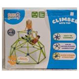 Monkey Bars Toddler Gym Tower - Green: Eezy Peezy Climber, Outdoor Toys, Ages 3-6