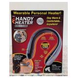 Handy Heater Freedom Travel Neck Heater: Portable Body Warmer, 131°F Max, 6.5-Hour Duration, Lithium-Ion Battery Included