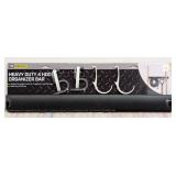 Pro Essentials Heavy Duty 4 Hook Organizer Bar
