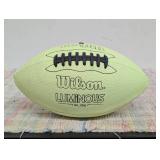 Wilson Luminous Glow Junior Football: Composite Shell for All Ages