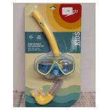 Speedo Comfortable Exploration Set Kids Age 3-8 Mask Snorkel