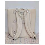 Cream Colored Faux Neoprene Backpack Tote - All in Motion