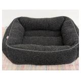 Modern Cuddler Rectangle Dog Bed - S - Boots & Barkley
