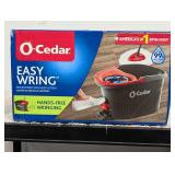 O-Cedar EasyWring Spin Mop and Bucket System: Portable, Non-Abrasive, Reusable, Extendable Handle