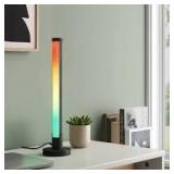 Room Essentials Wall Washer Modern Stick Design Black Table Lamp