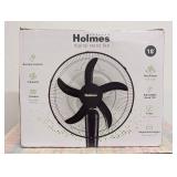Holmes 16" Digital Oscillating 3 Speed Stand Fan with Remote Control Black