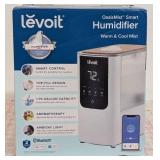 Levoit 4.5L Oasis Mist Smart Humidifier: Ultrasonic, Warm & Cool Mist, Bedroom Use, 300-500 sq. ft., No Filter Needed