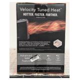 Vornado Velocity 4 Whole Room Vortex Indoor Heater: Portable Electric Space Heater with Adjustable Thermostat, 1500W, Black