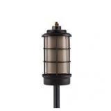 TIKI 65 in. Torch Metal Lantern Tan