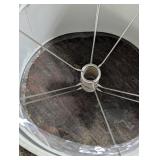 Set of 3 - Linen Mod Drum Lampshade Gray - Threshold (QTY- 3)