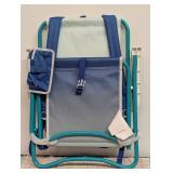 Backpack Chair Blue Ombre - Sun Squad