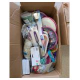 Lot of Baking Goods & Party Supplies