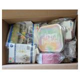 Lot of Party Supplies