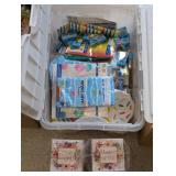 Lot of Kids Party Supplies & Gift Boxes