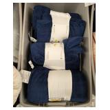 Lot of Room Essentials Navy Blue Plaid Comforters