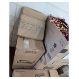 Variety of Christmas (ornaments, garland, decor, etc.)