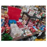 Variety of Christmas (ornaments, garland, decor, etc.)