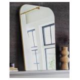 24" x 36" Infinity Mantle Mirror Brass - Threshold (6509)