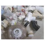 (BR3) Large Assortment of PVC Fitti...