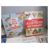 (BR3) Assorted Books and Paper Clip...