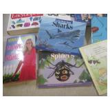 (BR3) Assorted Books and Paper Clip...