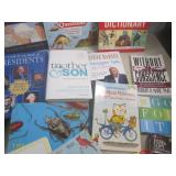 (BR3) Assorted Books and Paper Clip...