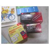 (BR3) Assorted Books and Paper Clip...