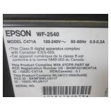 (F-1) Epson WF-2540 Printer...